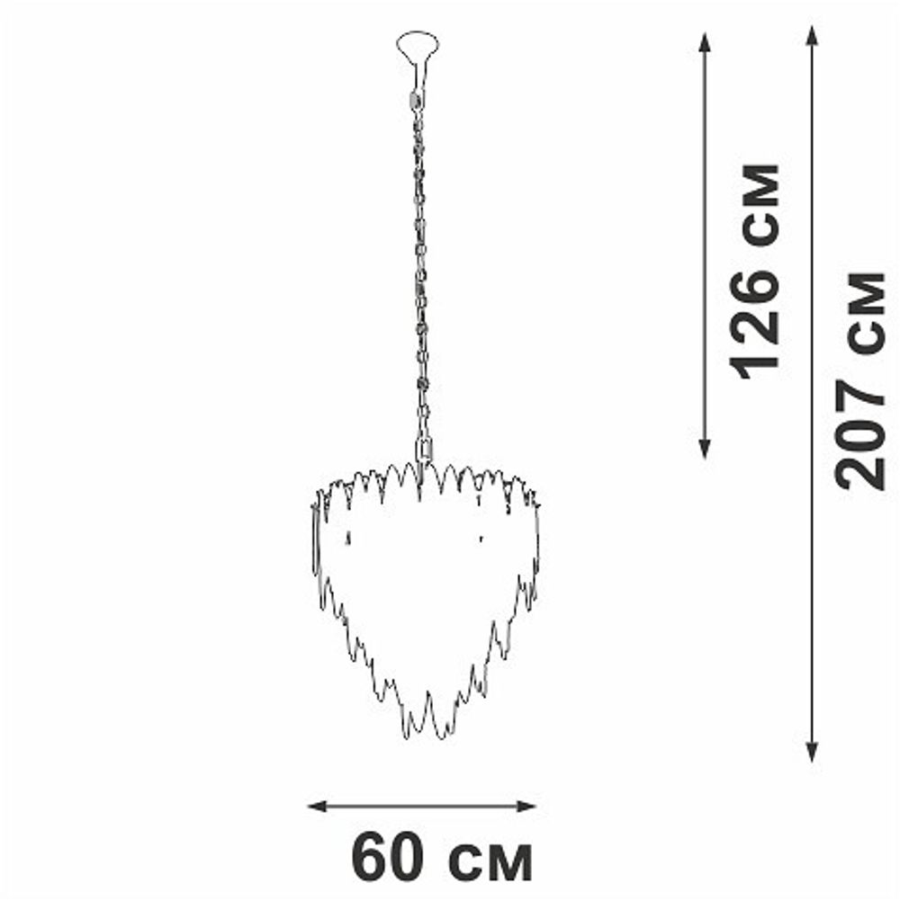 Подвесная люстра Vitaluce V5811 V5811-8/10