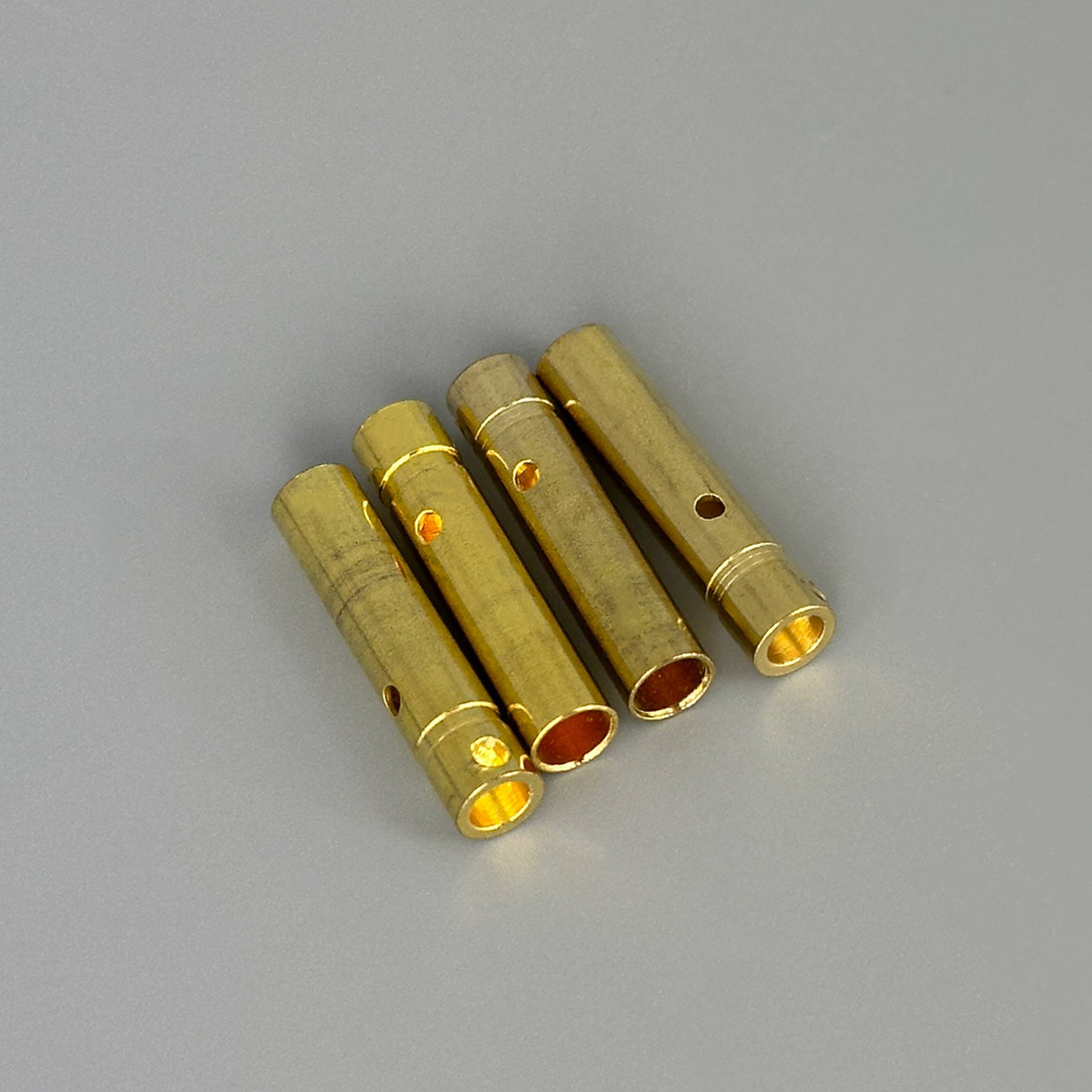 Позолоченные разъемы (бананы) папа/мама M4 (4 пры)