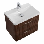 Тумба с раковиной BelBagno DUE-500-2C-SO-NOCE-P Noce