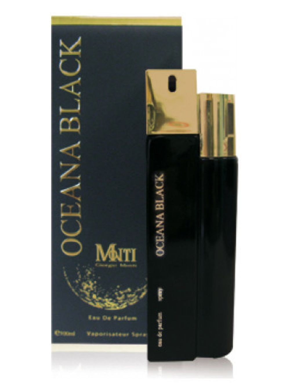Monti black perfume top
