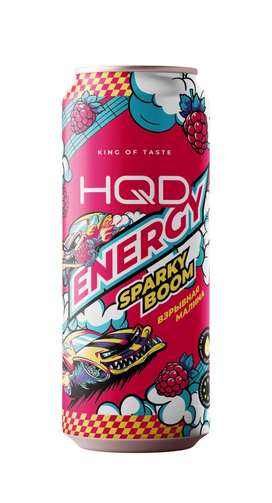 Энергетик HQD - Sparky Boom, 450 мл
