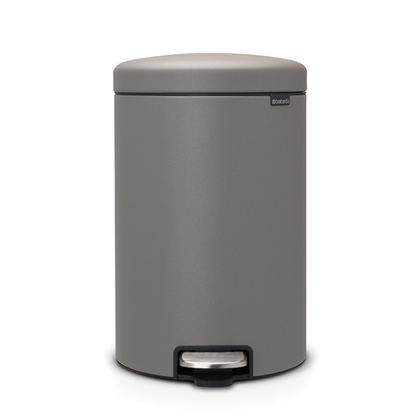 Мусорный бак с педалью newIcon 20л Brabantia Минерально-серый