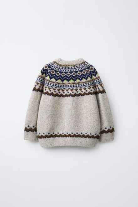 ZARA ДЖЕМПЕР, СЕРЫЙ/СИНИЙ