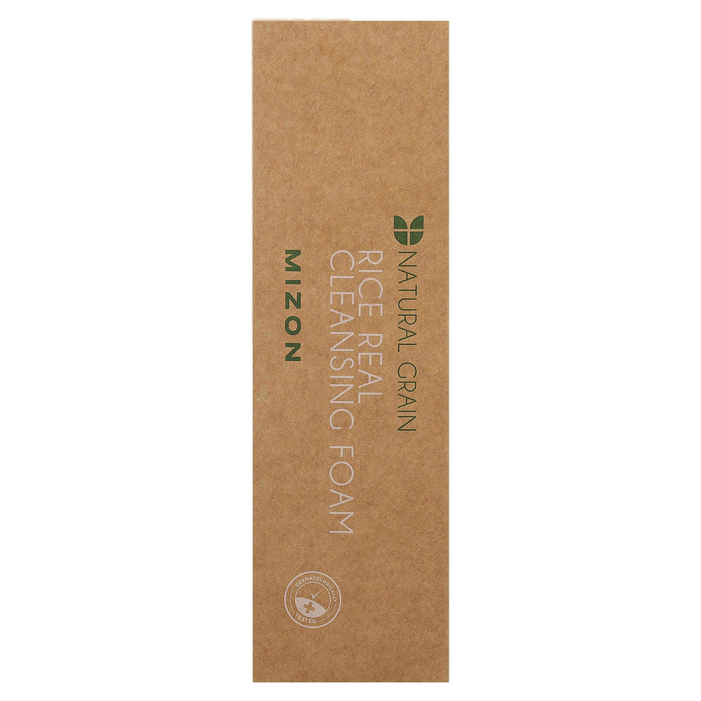 Mizon, Natural Grain, рисовая пенка для умывания, 150 мл (5,07 жидк. унции)