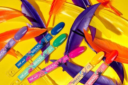 Гель-лак ТМ NIK nails Brazil № 05 8g.