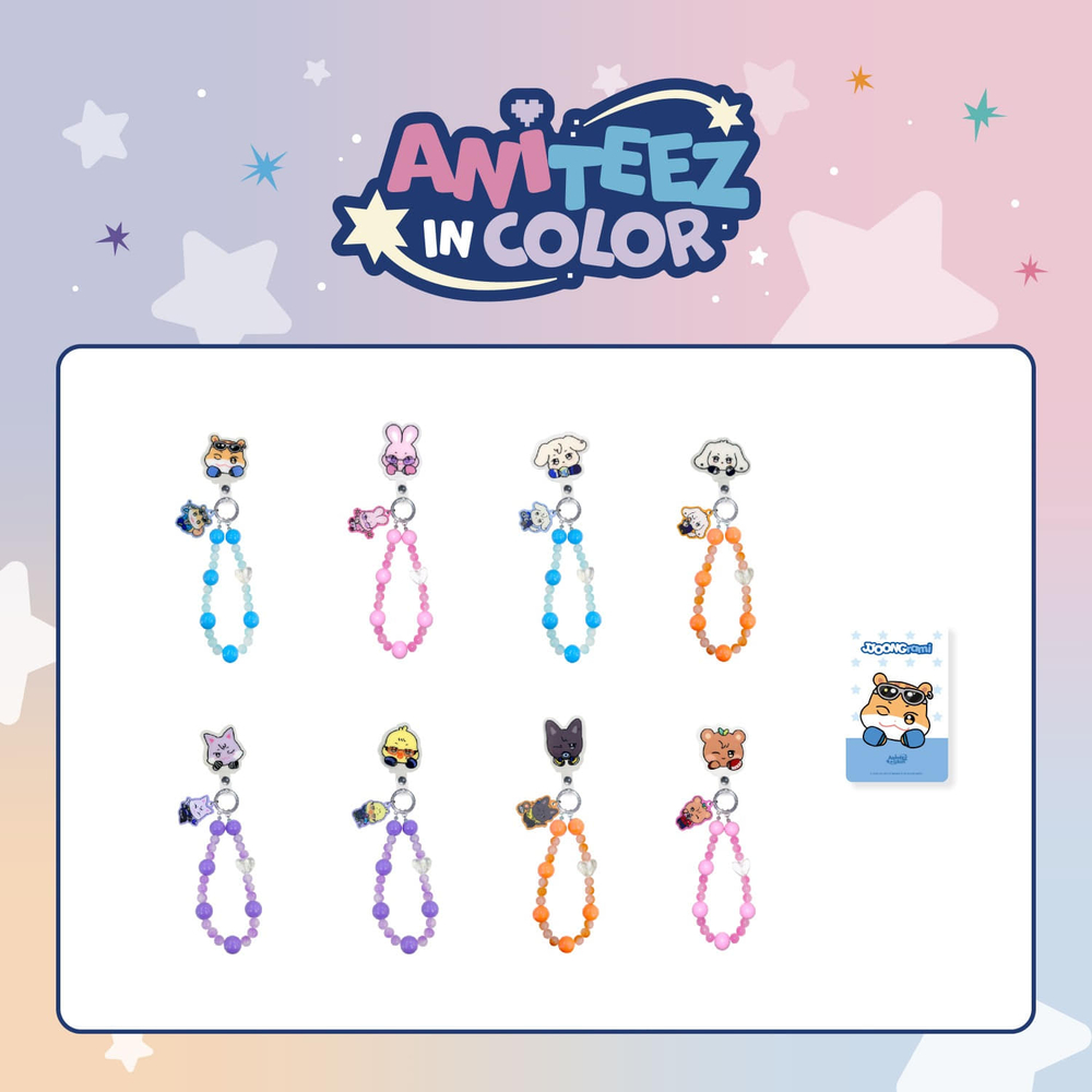 Мерч ANITEEZ IN THE COLOR - PHONE TAG BEADS STRAP [Брелок на телефон]