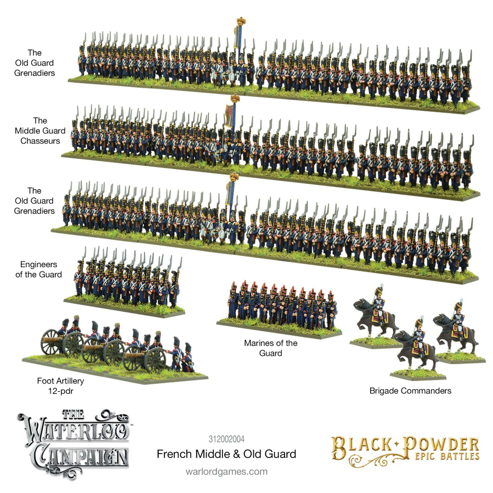 Black Powder Epic Battles: French Middle & Old Guard ...
