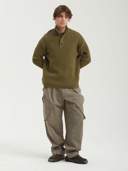 Мужские Брюки In Gabardine Cotton