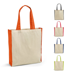 BAZAR. Сумка из 100% хлопка Красный