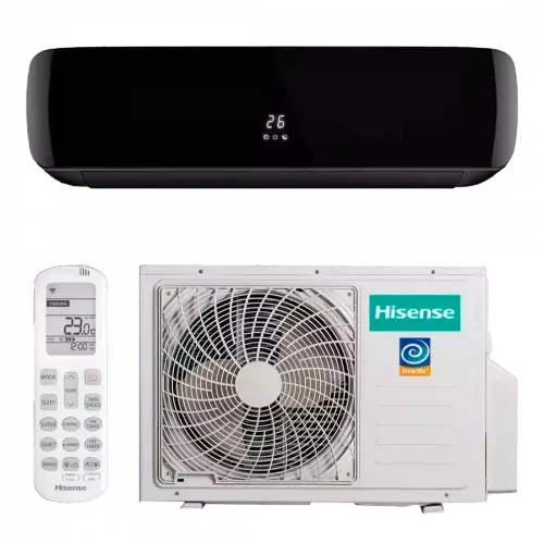 Сплит - система Hisense BLACK CRYSTAL SUPER DC AS-13UW4RVETG01G(B)