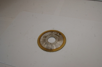 Фреза отрезная дисковая по металлу 80х1.6х22мм. z=64 Р6АМ5 СССР КИБ