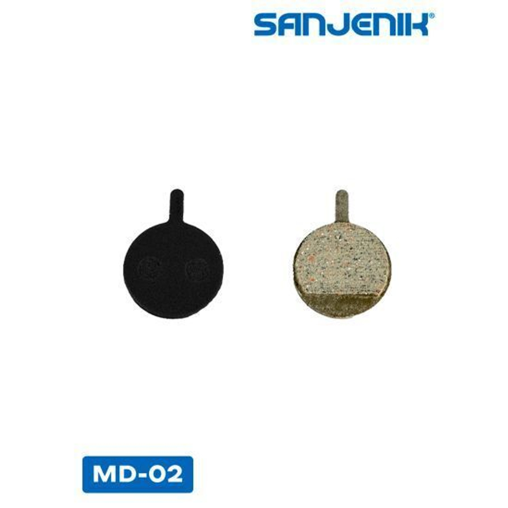 Колодки тормозные Sanjenik MD-02 (21мм) Kugoo M4, Pro, Max Speed, HX, HX Pro, G3