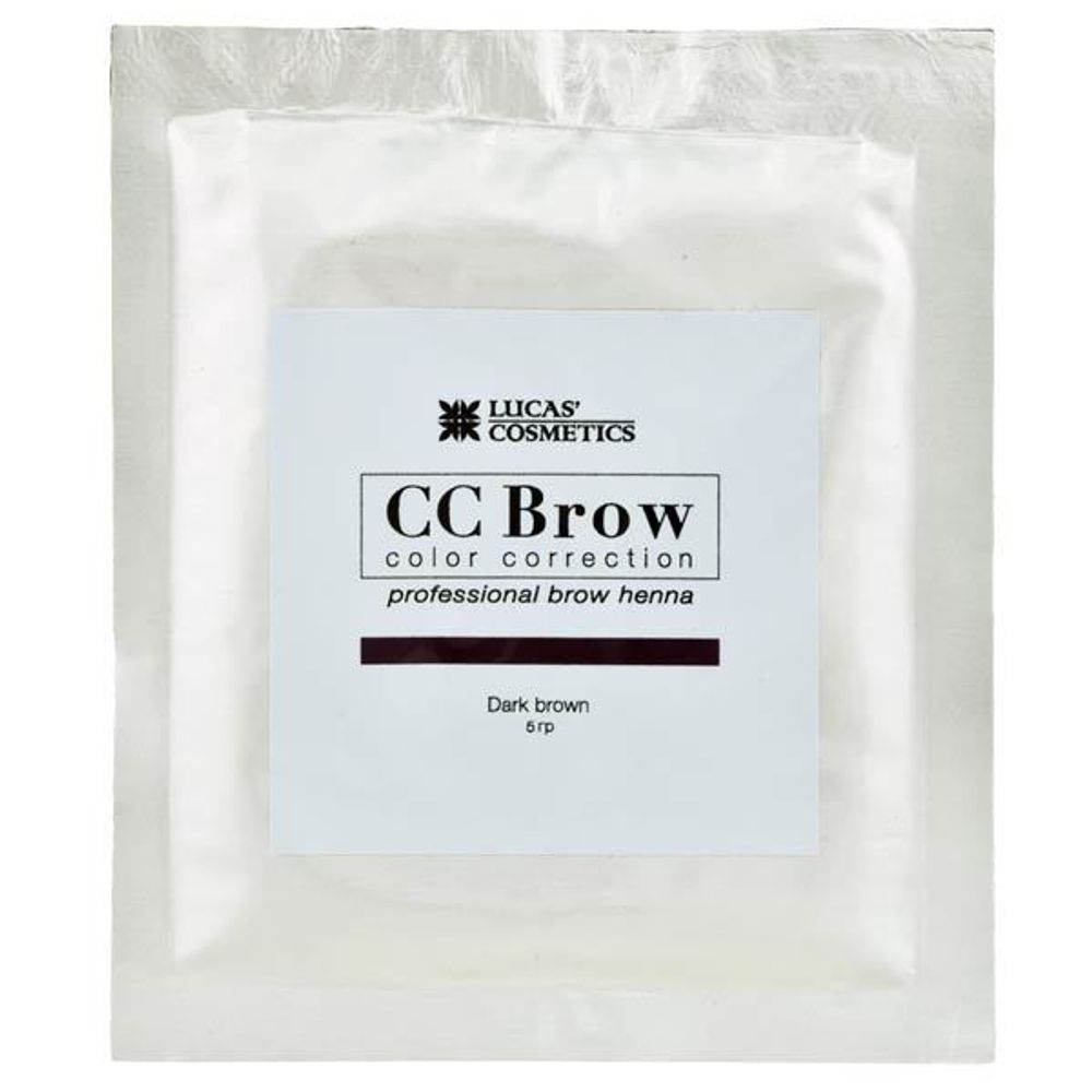 Хна CC Brow Dark Brown (темно-коричневый ) в саше 5 гр