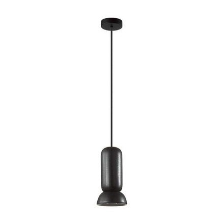 5054/1D PENDANT ODL24 451 черный/металл/керамика Подвес GU10 LED 4W KERAMA