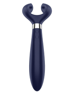 Синий вибромассажер для пар Satisfyer Endless Fun (Цвет: синий)