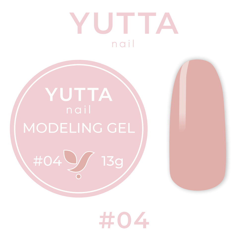 Yutta, Гель Modeling Gel 04, 13g