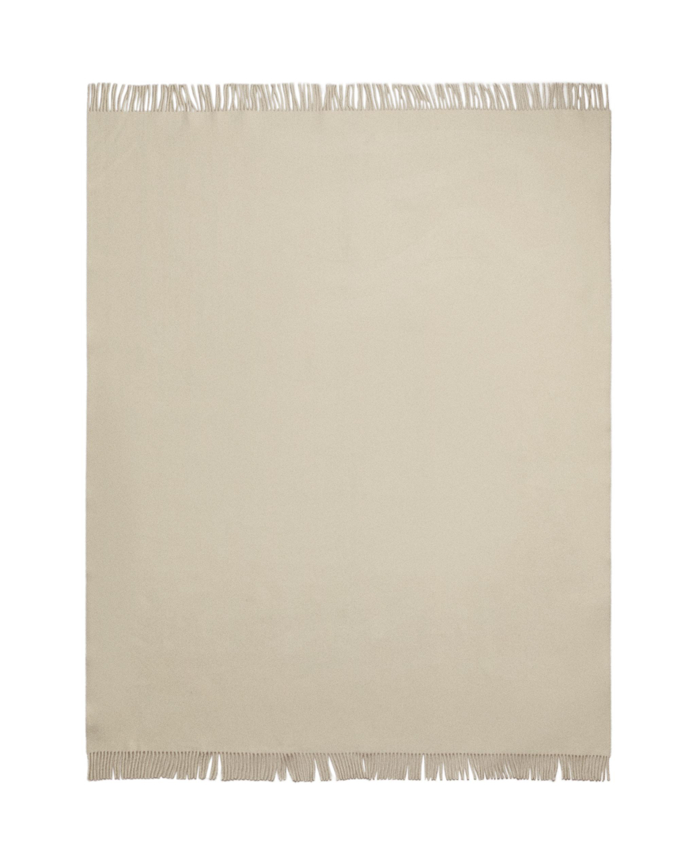 Zara Home плед из шерсти, хаки, 140x190 см