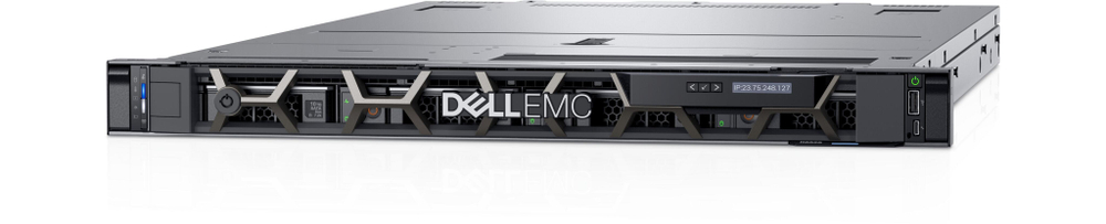 Сервер Dell PowerEdge R6525 (up to 10x2.5″ NVME + 2x2.5″ NVME) rack 1U / iDRAC9 Enterprise/ Rails / Bezel / 3Y WR / 2 x AMD EPYC 7643 / 2 x 64GB RDIMM, 3200MT/s, Dual Rank, 16Gb / 1 x 7.68TB Enterprise NVMe Read Intensive AG Drive U.2 Gen4 with carrier /