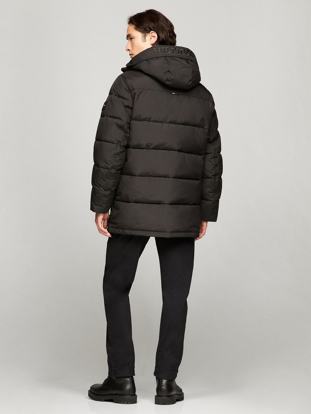 Утепленная парка Tommy Hilfiger Hooded Utility Black