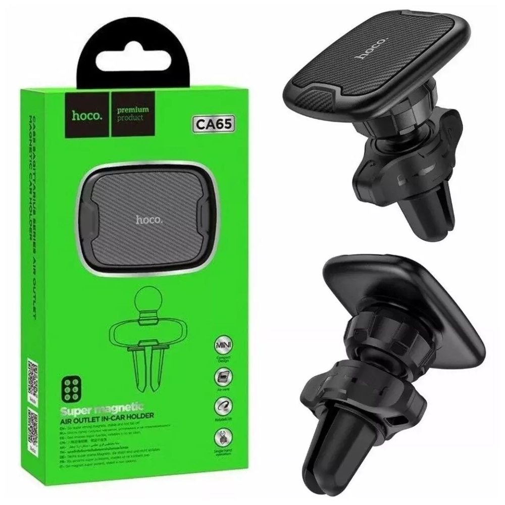 Держатель авто Hoco CA65 black