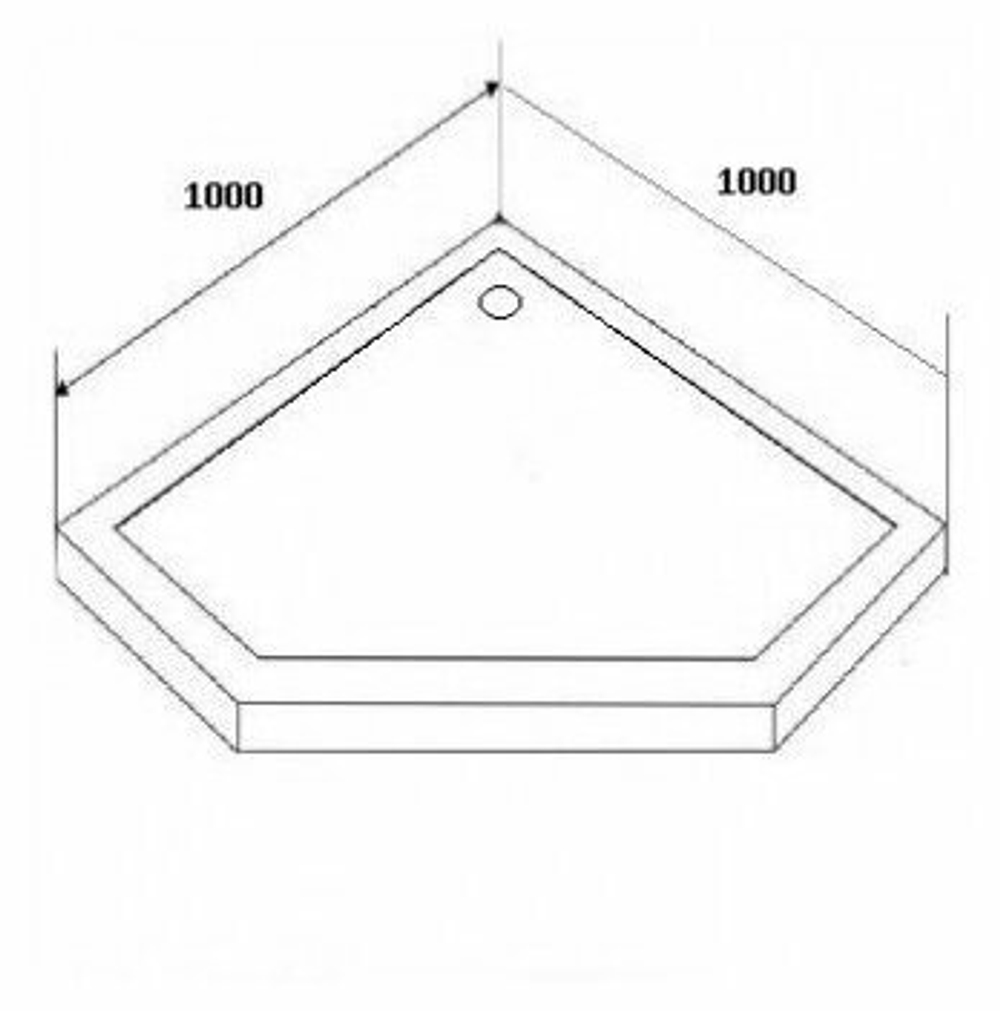 Душевая кабина Grossman Classic GR270D (100х100х205) дверь распашная,4 места