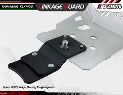 Linkage guard for Skid Plate for Kawasaki KLX125-140-150. HDPE