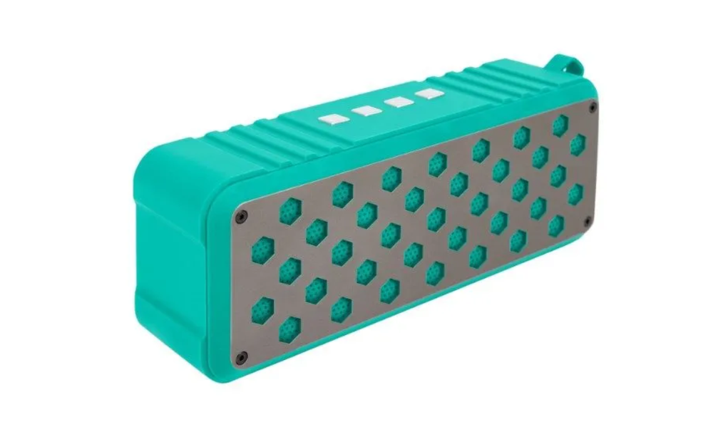 Портативная акустика Rombica Mysound Twinbox, 10 Вт, голубой