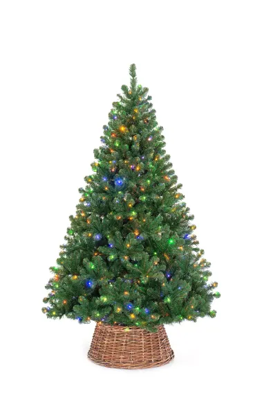 Искусственная елка Звездная 180 см., 452 мульти+теплых белых LED ламп, мягкая хвоя, ЕлкиТорг (189180)