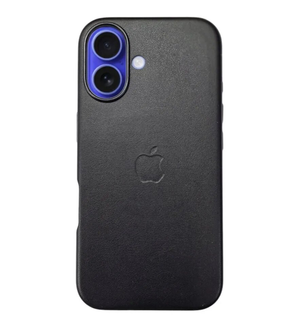Накладка Leather Case MagSafe для iPhone 15 Pro Max