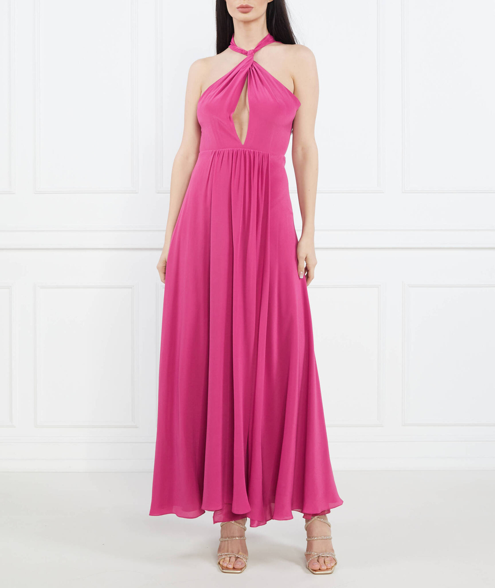 Шелковое платье Patrizia Pepe - фуксия(2A2522 A156)