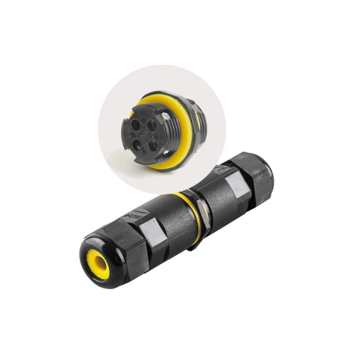 STEKKER Соединитель-коннектор для проводов D6-9мм 3х2,5мм2 24А (84x27x27мм) LD519 IP68 49112