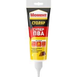 Клей Момент 3000291 Супер ПВА в тубе 125 гр. ШБ | Клеи бытовые и универсальные