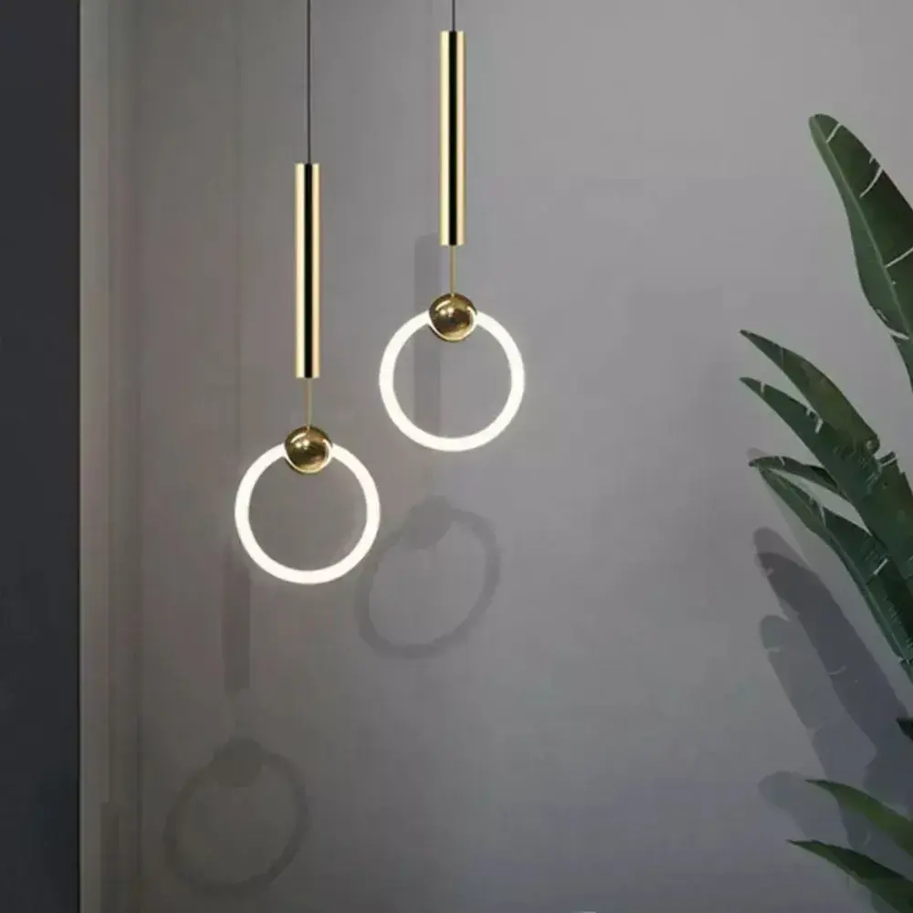 Светильник подвесной потолочный светодиодный, 4000К, 24ВТ, бронзовый