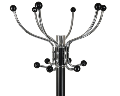 Вешалка напольная DOBRIN BONNY (чёрный мрамор, чёрный)