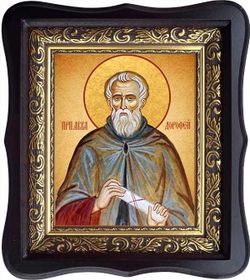 Дорофей Палестинский, авва преподобный Икона на холсте в киоте