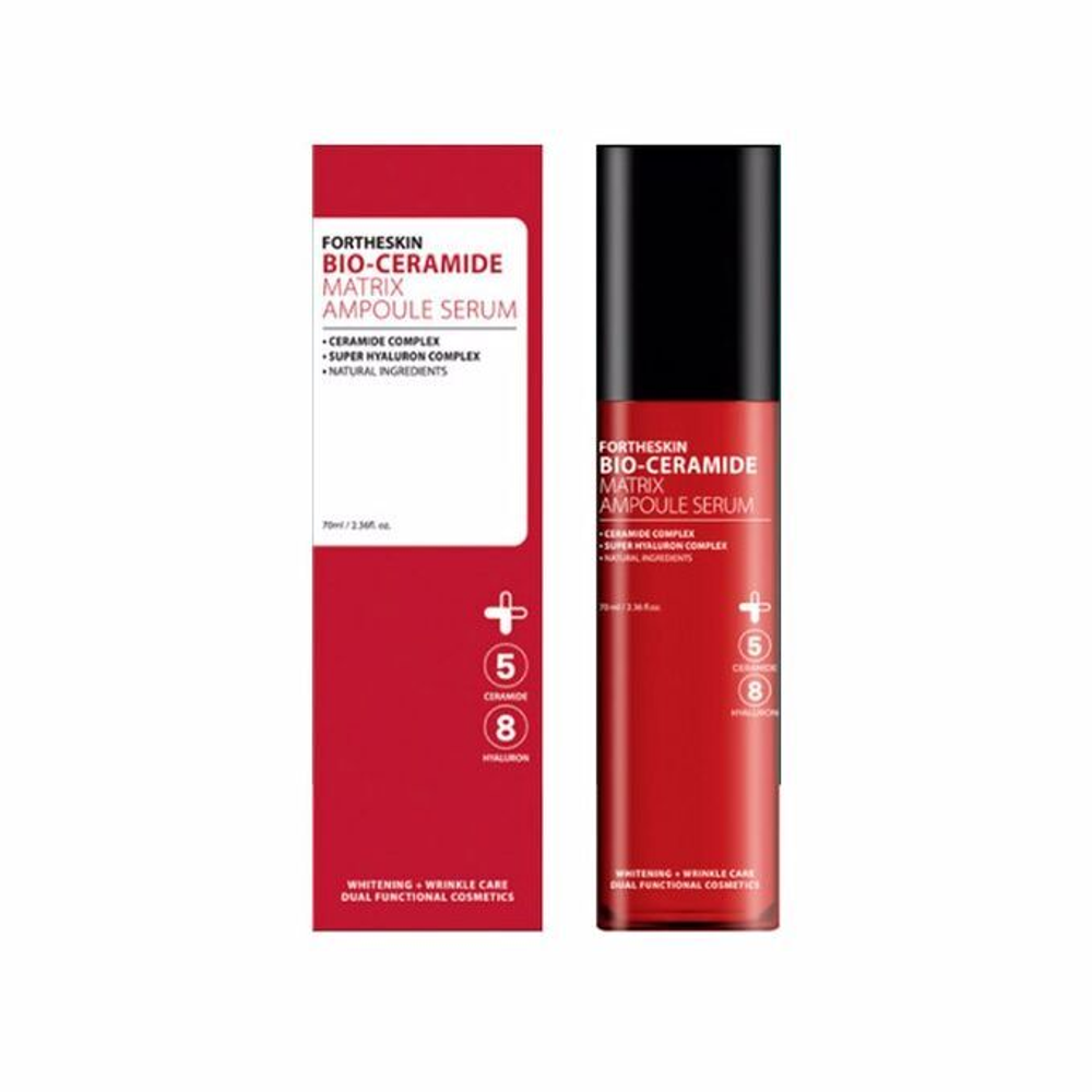 [Fortheskin] Bio-Ceramide Matrix Ampoule Serum - Сыворотка для лица антивозрастная, 70 мл