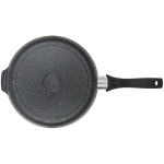 Сковорода глубокая 18см с ручкой «Granit» (black) сггч180а