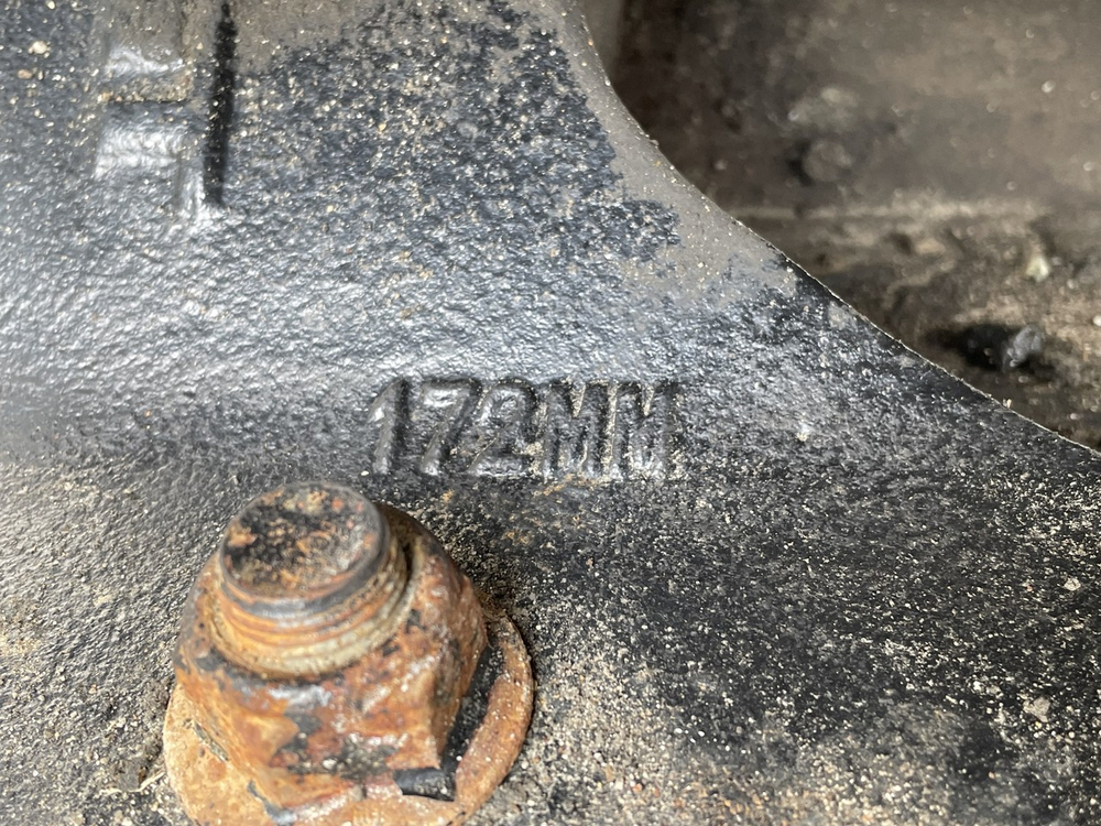 Седло JOST 172мм 2024 год.