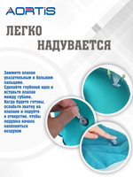 Подушка противопролежневая AORTIS HF006 (бирюзовая)