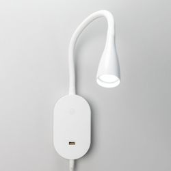 Citilux Рио CL704380N LED Светильник гибкий с USB Белый