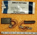 Щетки для электродвигателя стиральной машины Miele (Мили) 5x15x27, k4.8mm- Miele1-RI222522, 481281719405, 481281729588