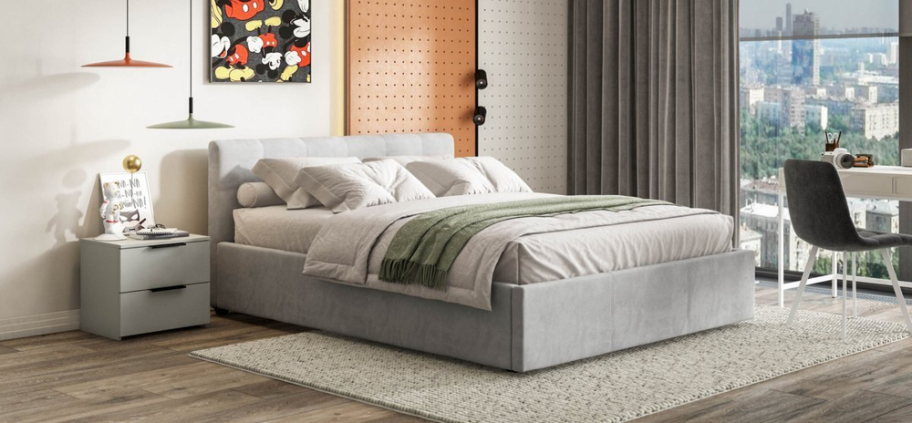 Тумба Босс Стандарт Шиншилла серая