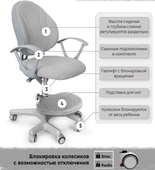 Mealux детское кресло mealux mio