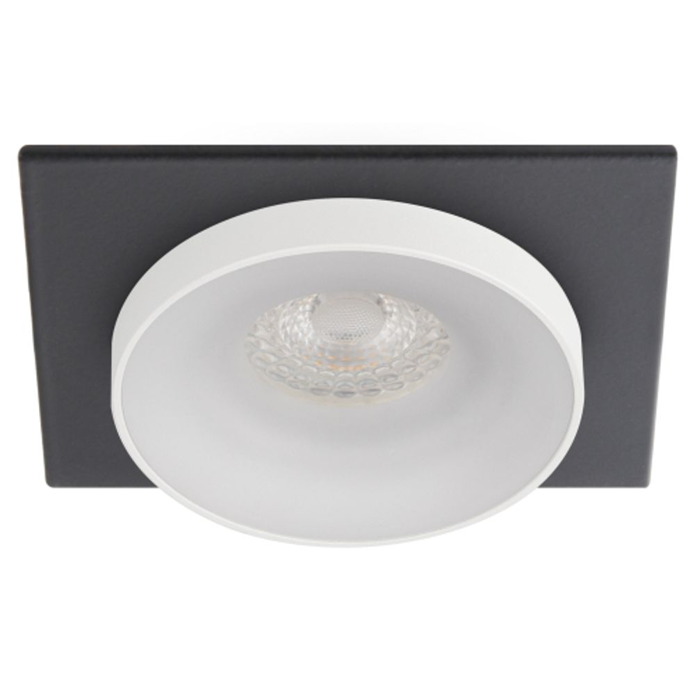 Светильник встраиваемый декоративный ЭРА DK96 BK под лампу MR16 GU5.3 черный