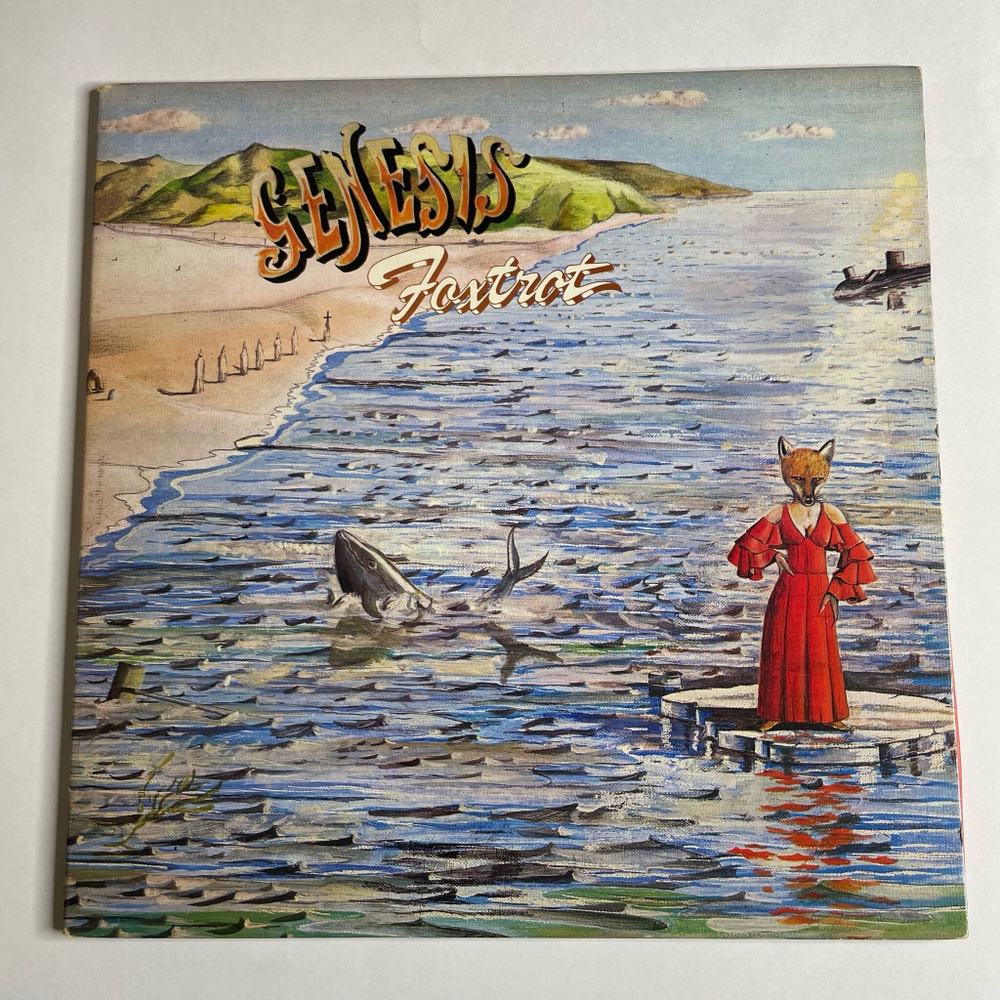 Винтажная виниловая пластинка LP Genesis Foxtrot (UK 1972) Watcher Of The Skies