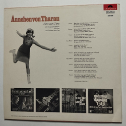 Винтажная виниловая пластинка LP Chor Und Orchester Hans (James) Last Annchen Von Tharau Bittet Zum Tanz (Germany 1966)