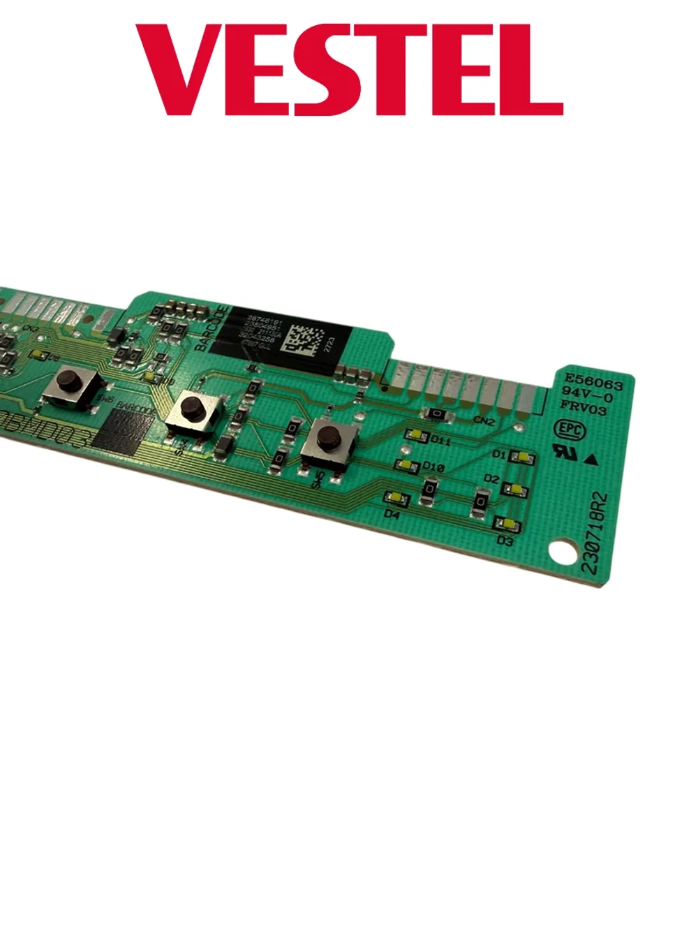 Модуль индикаии ( дисплейный модуль) для посудомоечной машины Vestel 22171240