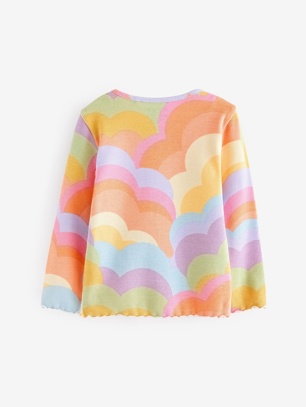 Лонгслив для девочки Next 168-470, Персиковый