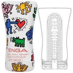 Мастурбатор Tenga Keith Haring Soft Case Cup