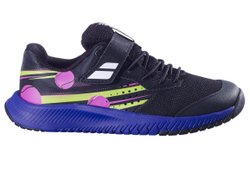 Детские Кроссовки теннисные Babolat Pulsion Kid All Court - black/dark blue